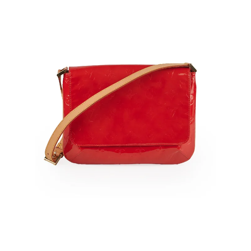 Louis Vuitton Thompson Street Vernis Red/Orange Shoulder Bag