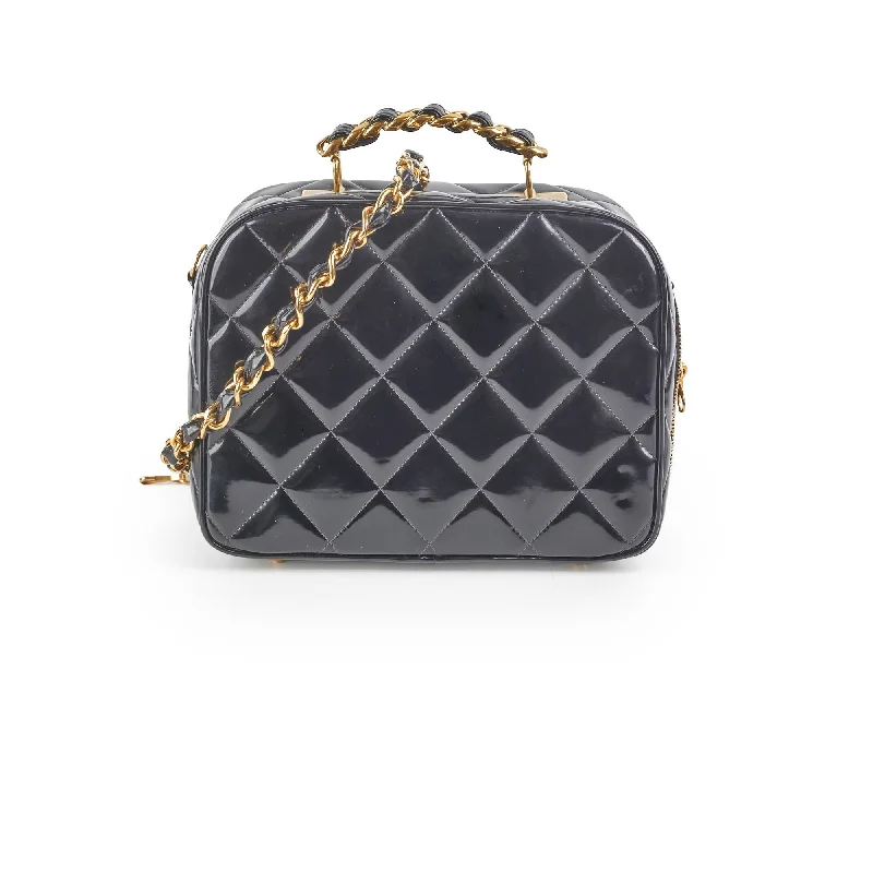 Chanel Cube Vintage Vanity Black