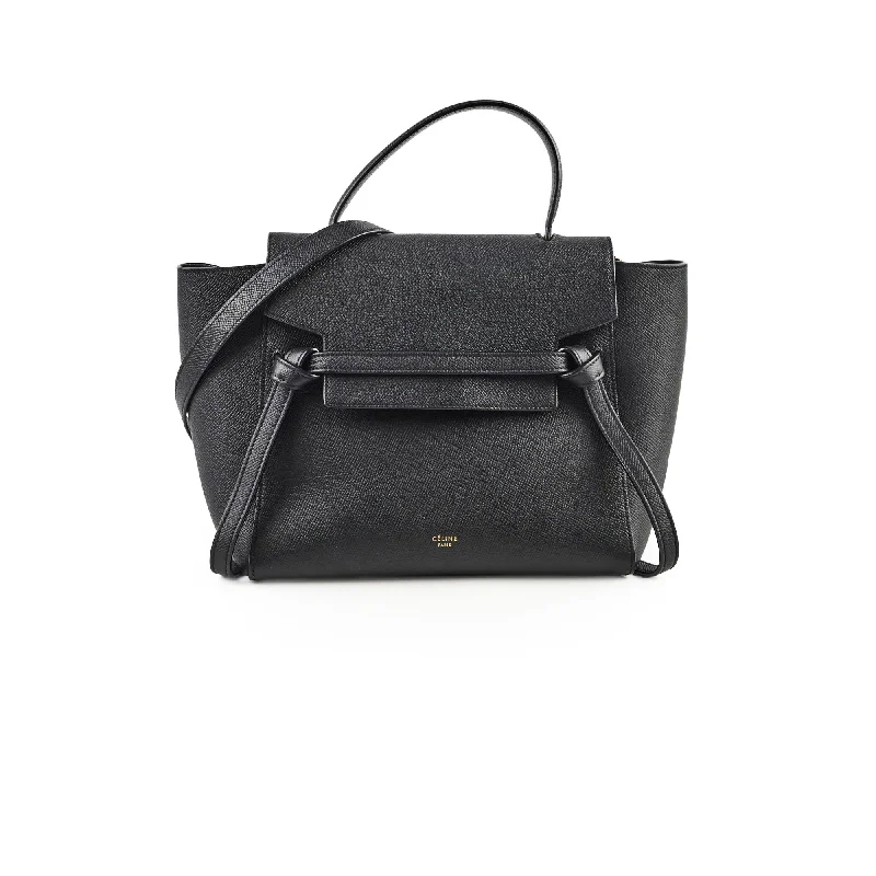 Celine Mirco Belt Bag Black