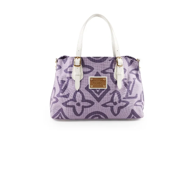 Louis Vuitton Tahitienne Cabas Purple Monogram Tote