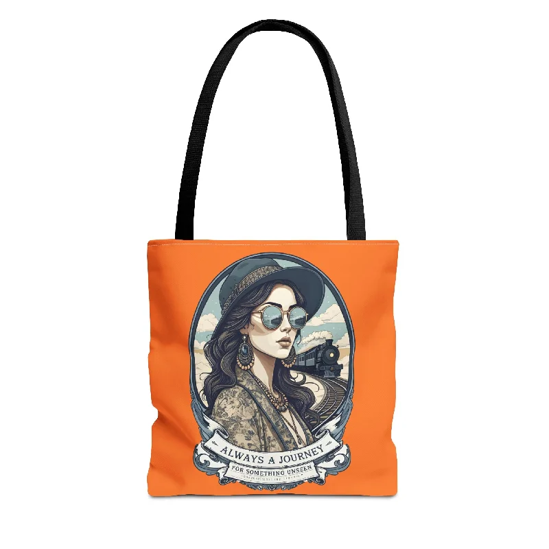 Always a journey Tote Bag (AOP) - EmpressKorea