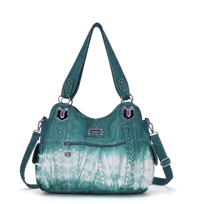 tie-dye retro spacious wandering bag