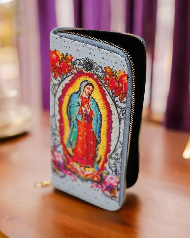 Baby Blue Virgin Mary Wallet