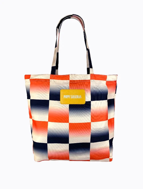 Baesique Tote - Checker Print