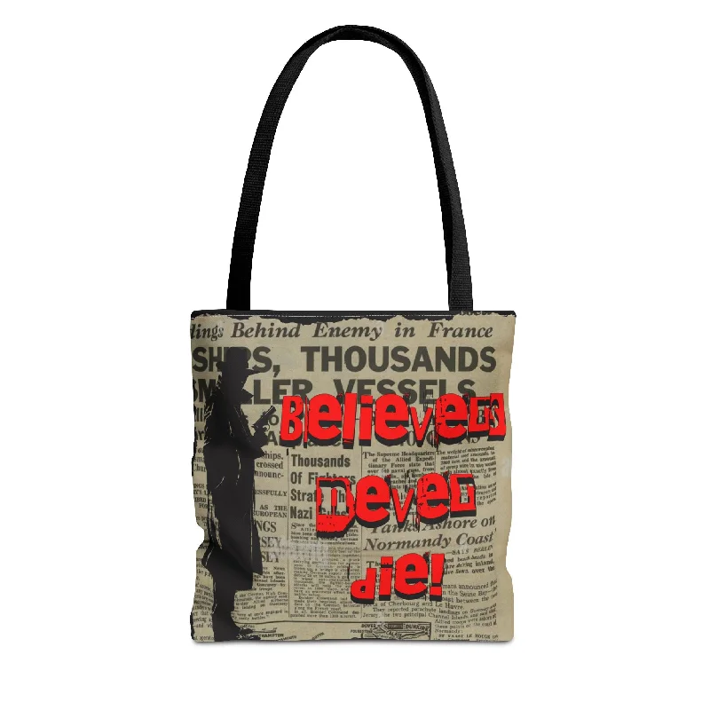 Believers never die Tote Bag (AOP) - EmpressKorea