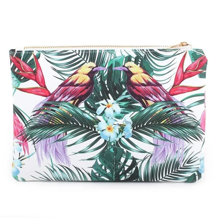 BG377X118 Birds in Paradise Cosmetic/Makeup Bag