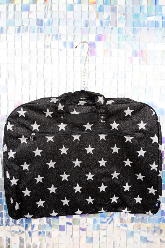 Black Starry Glitz & Glam Garment Bag