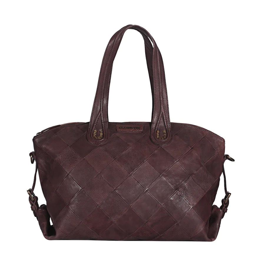 Cannes Diamond Large Bowler Bag