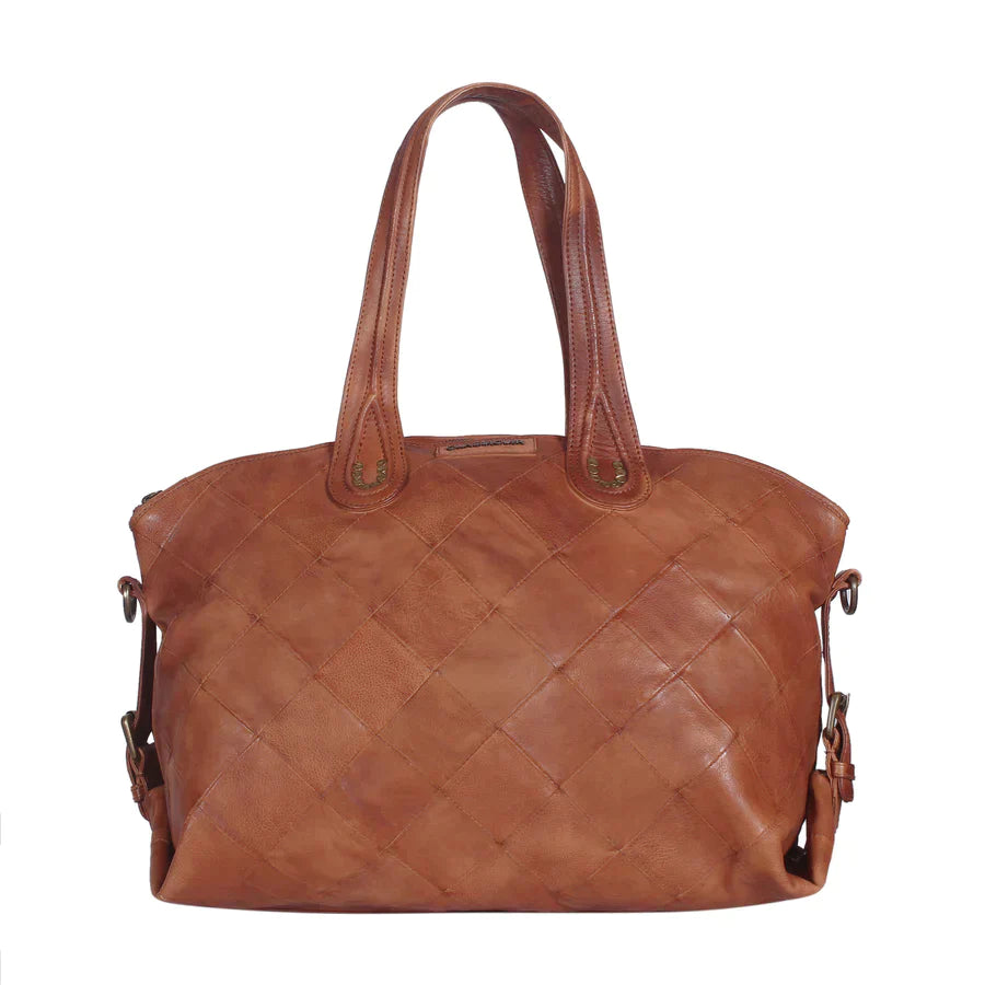 Cannes Diamond Large Bowler Bag