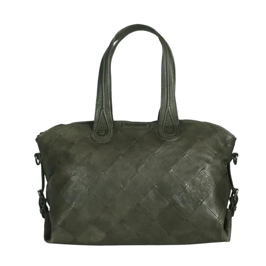 Cannes Diamond Large Bowler Bag