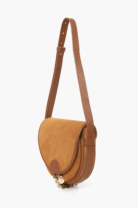 Caramello Suede Mara Bag