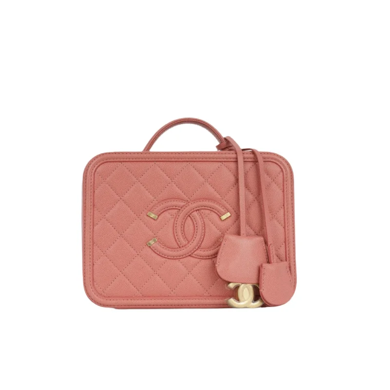 Chanel Filigree CC Vanity Case - Medium