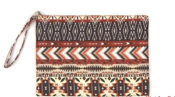 MP0088 MP0086 AZTEC ARROW ROCK WRISTLET POUCH