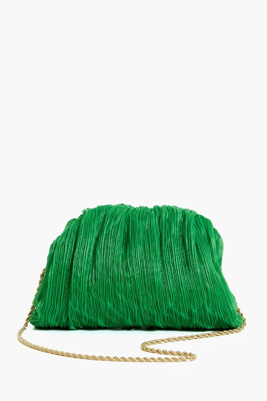 Clover Bailey Pleated Clutch