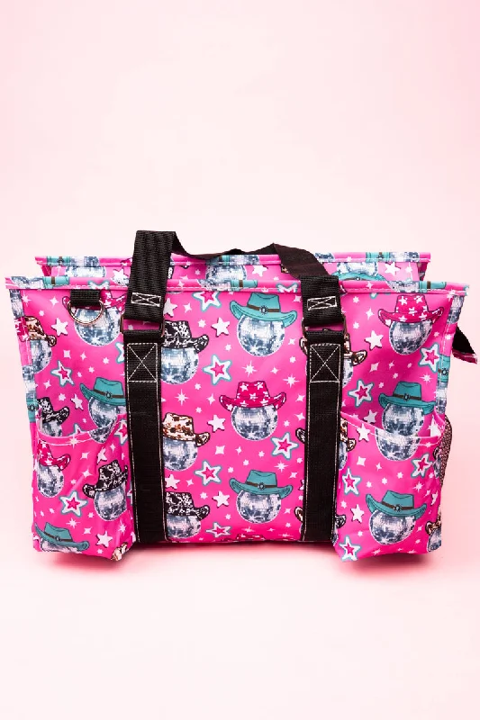 Disco Queen Utility Tote with Black Trim