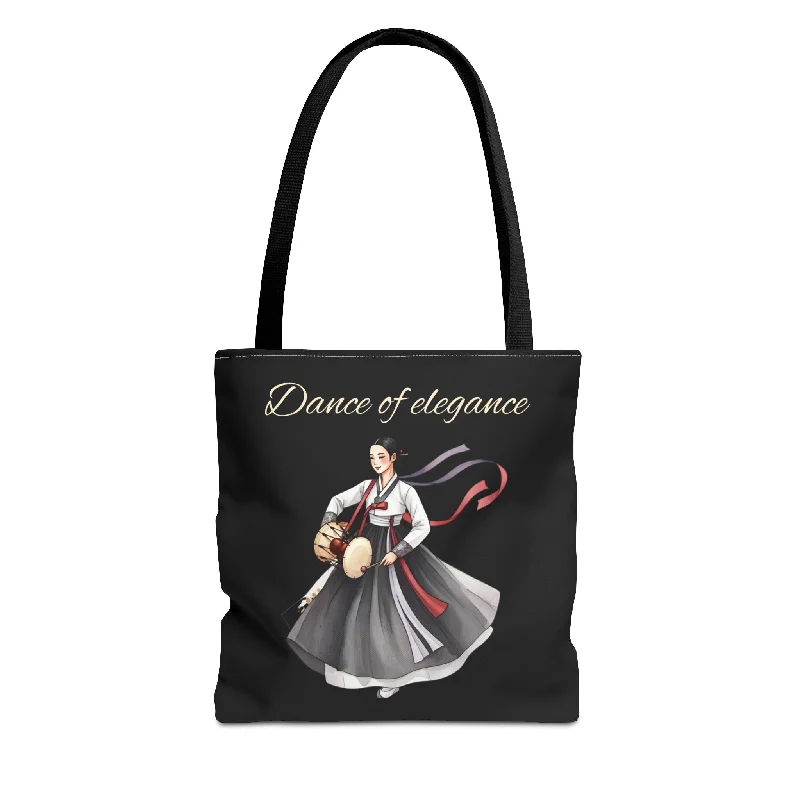 Elegance in dance Tote Bag (AOP) - EmpressKorea