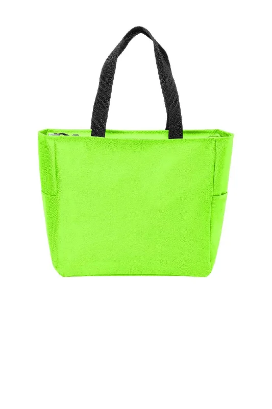 Essential Zip Polyester Canvas Tote Bag