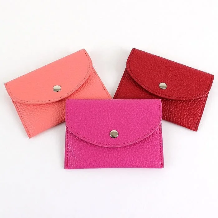 GC1037 Monogrammable Pebbled Cardholder