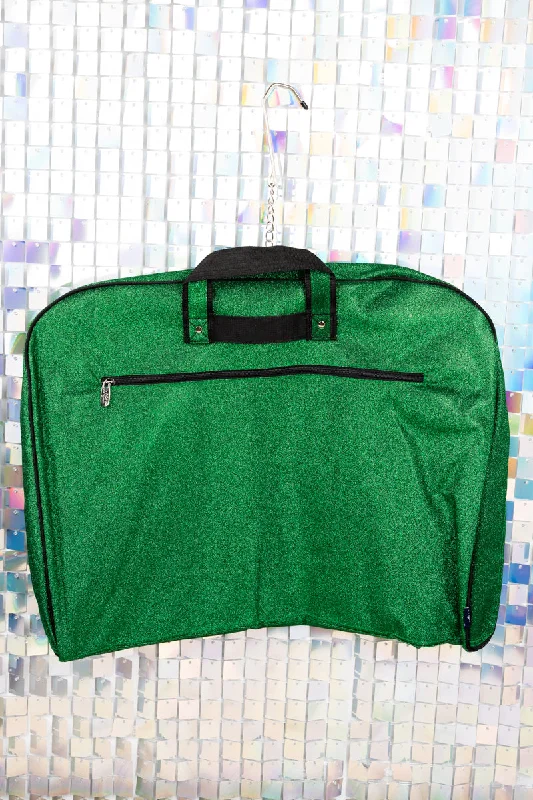 Green Glitz & Glam Garment Bag