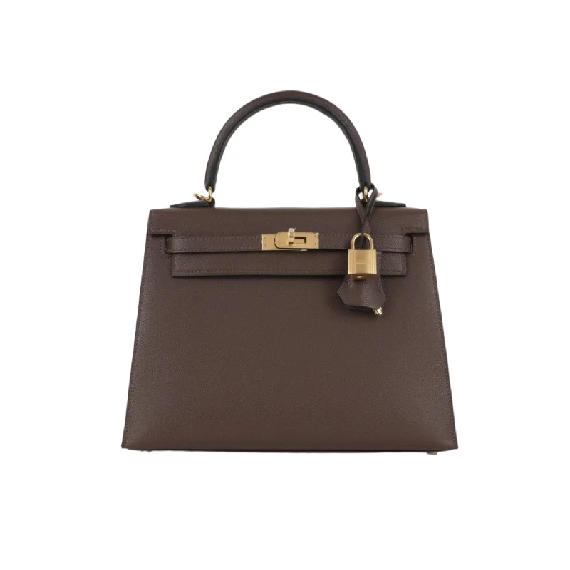 Hermès Kelly 25 - Moka Veau Madame (NWT)