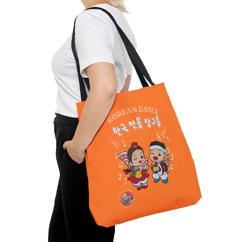 Korean traditional drum dance Tote Bag (AOP) - EmpressKorea