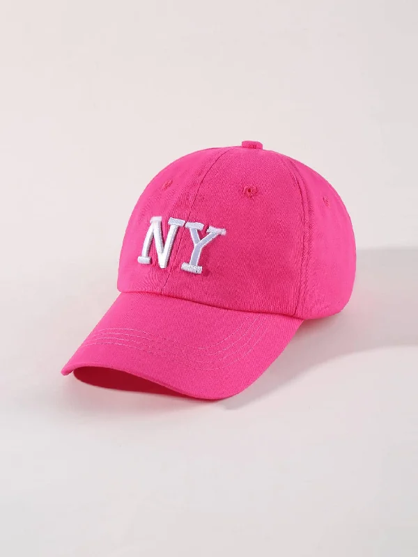 Letter Embroidered Baseball Cap