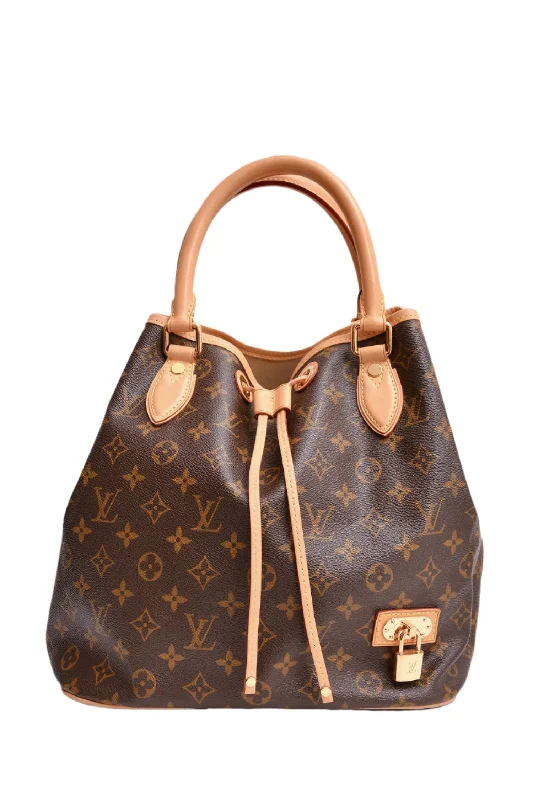 Louis Vuitton 2010 Monogram Eden Noe Bucket Bag with Strap