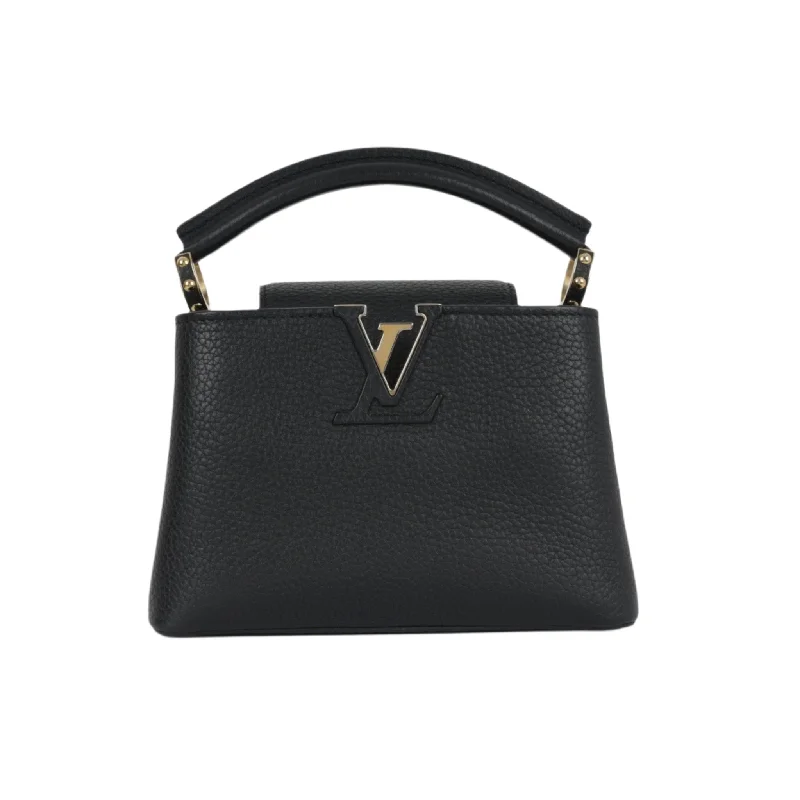 Louis Vuitton Capucines Mini - Black Taurillon