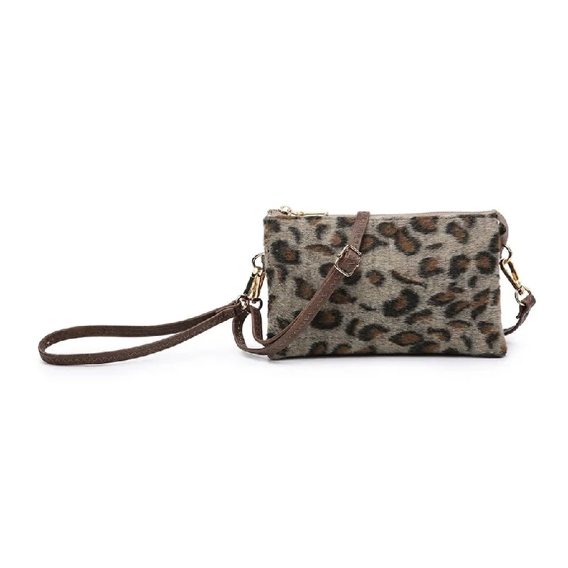 Soft Fur Leopard Khaki