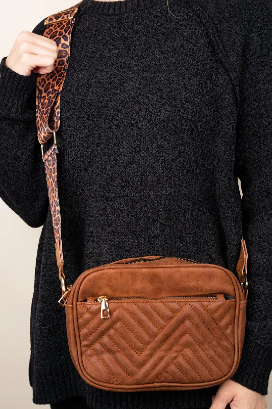 Nala Guitar Strap Brown Dani Crossbody