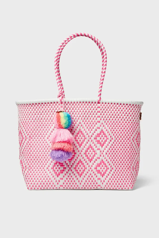 Neon Pink Cocoles Medium Citron Bag