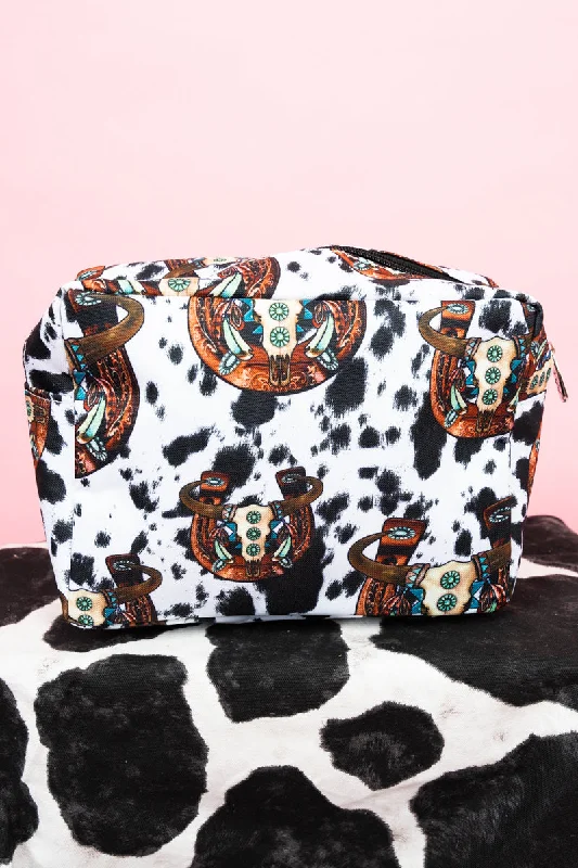 Corpus Christi Cow Cosmetic Case