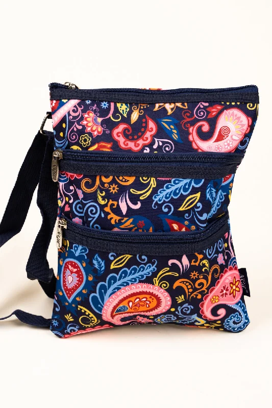 Paisley Pizzazz Crossbody Bag