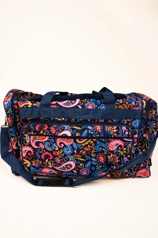 Paisley Pizzazz Duffle Bag 23"