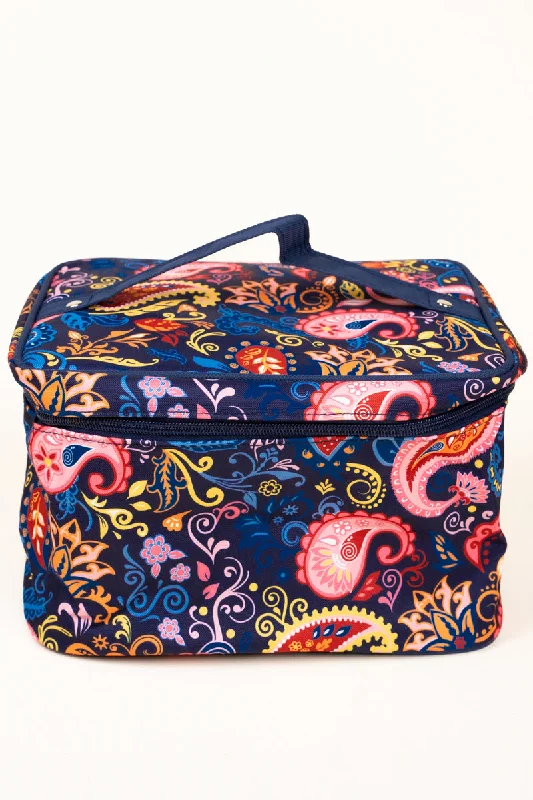 Paisley Pizzazz Train Case