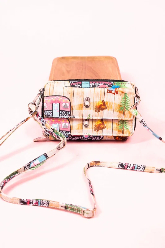 RV There Yet? Crossbody Organizer Clutch