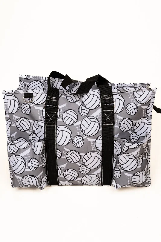 Spike It with Black Trim Large Organizer Tote