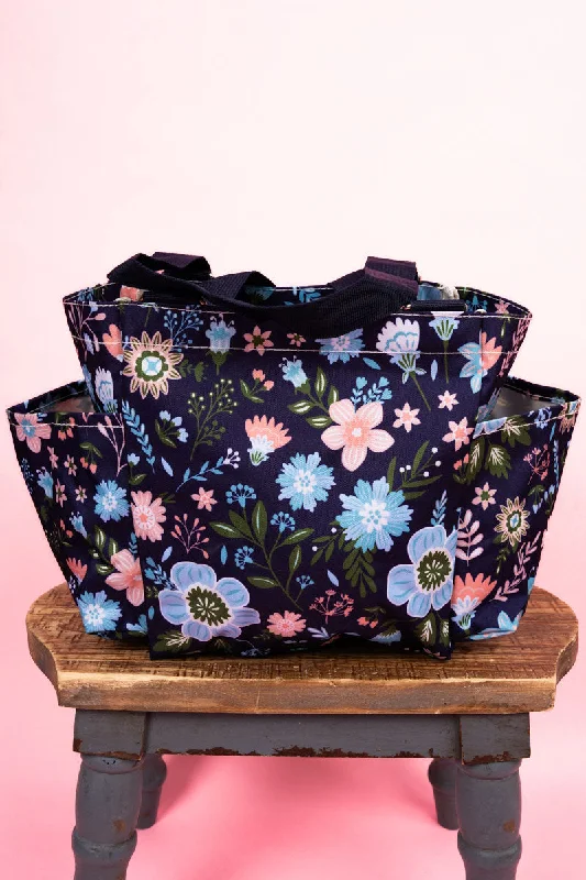 Summer Meadow Organizer Tote