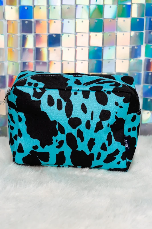 Turquoise Milkin' It Cosmetic Case