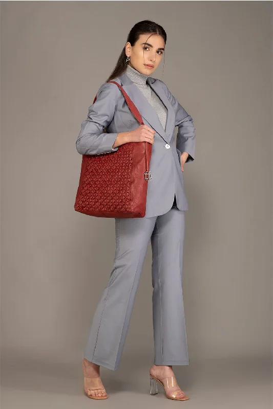 Orleans Padded Weave Tote Bag