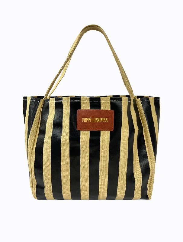 Polanco Tote - Sand Stripe