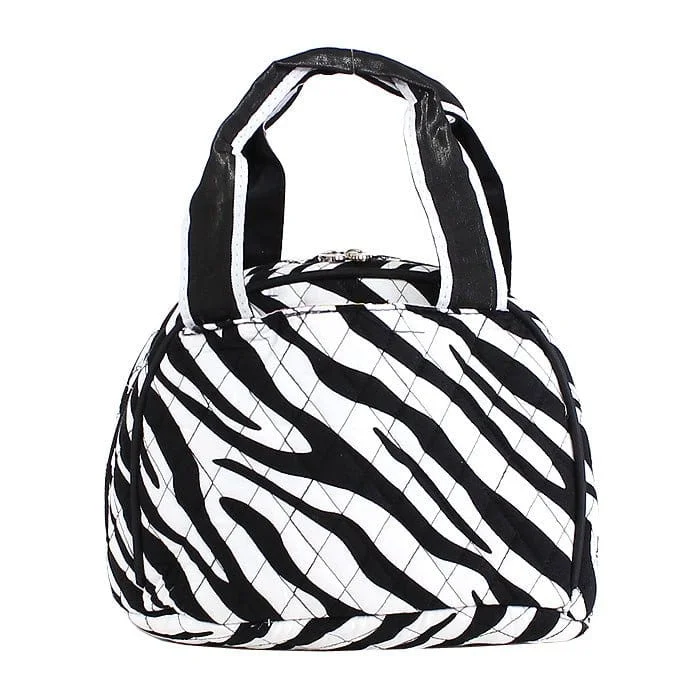 QZ101 Quilted Zebra Lunch Bag