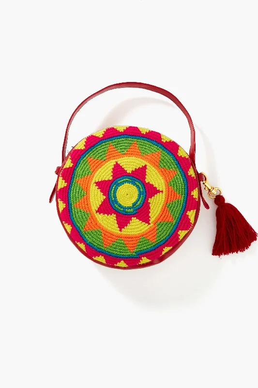 Rainbow Mini Tassel Bag