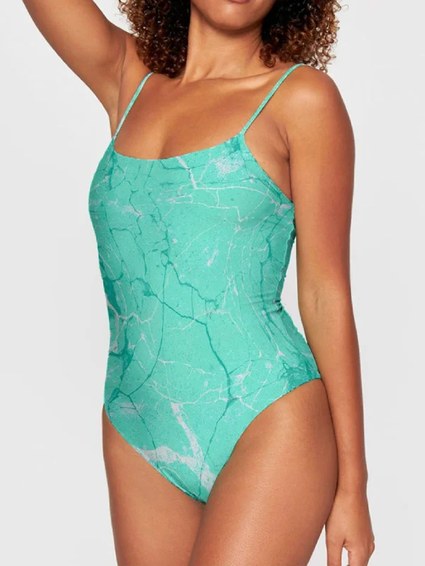 Rodinia Generation x Copenhagen Cartel limited editition reversible swimsuit - Water