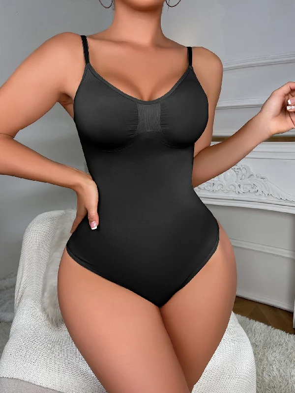 Solid Shapewear Bodysuit