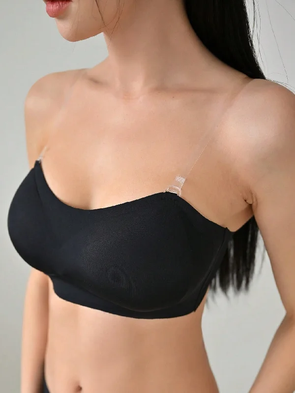 Solid Wireless Bra