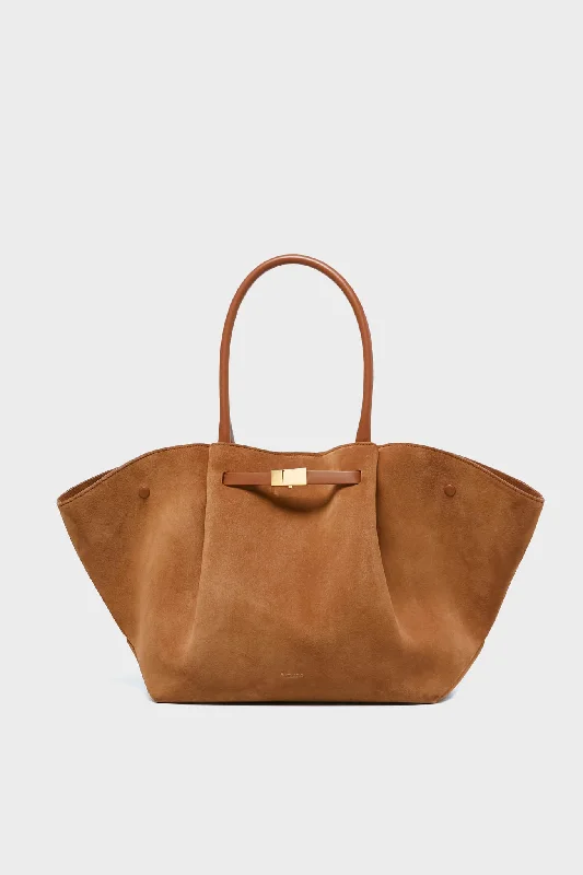 Tan Suede New York Bag