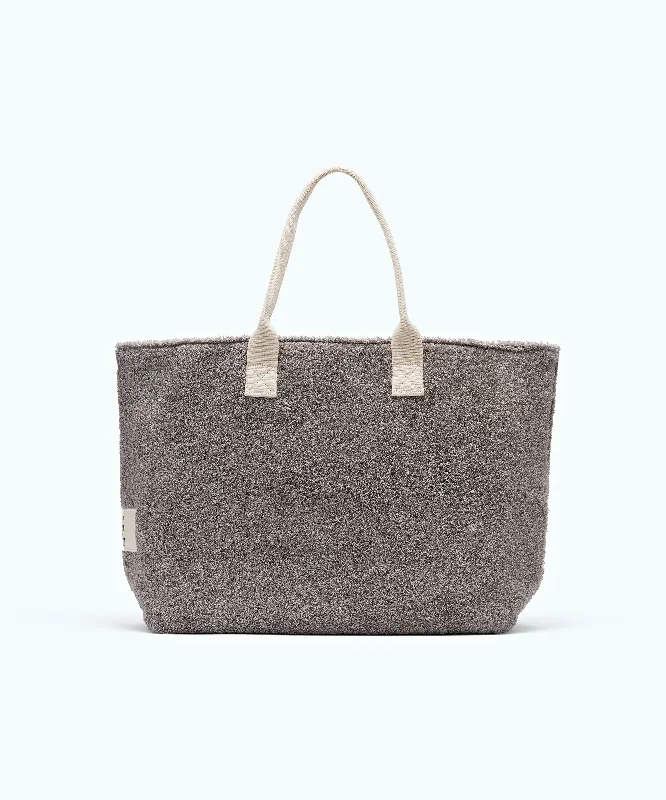 Terry Tote Bag Gray