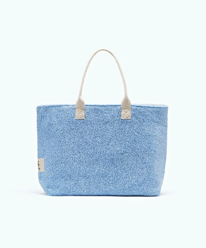 Terry Tote Bag Skyblue