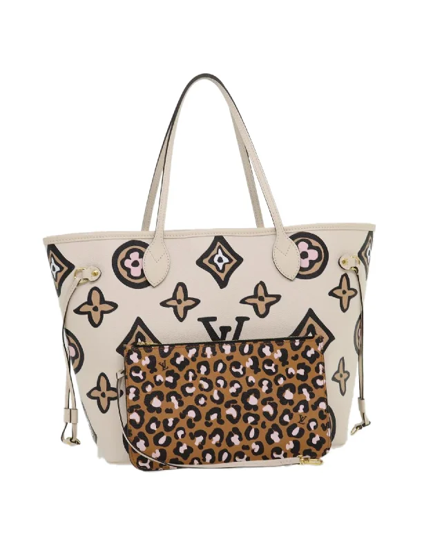 Monogram Wild at Heart Neverfull MM Tote Bag - Authentic Louis Vuitton